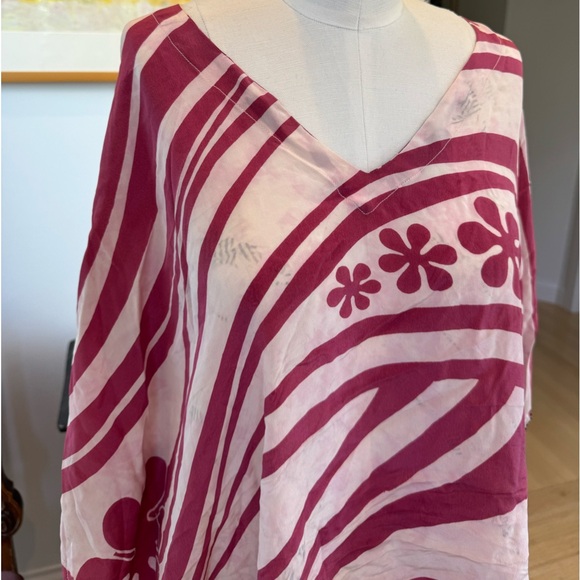 Sun Child Silk Caftan Shirt - Picture 4 of 7